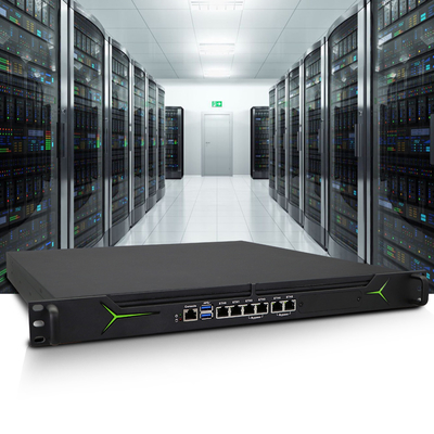 1U Rackmount Linux Firewall Appliance con chipset Intel H610