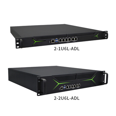6.11 Kg Rackmount Network Firewall Vpn Throughput Legatura di alluminio