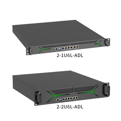6 Intel 1000m Ports 2u Rack Mounted Devices Applicazione per database
