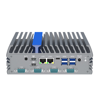 Pc industriale senza ventole incorporato con 12 core I3 I5 I7