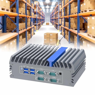 Dual Lan Fanless Mini Computer N100 Sincrono Assincrono Triple Display