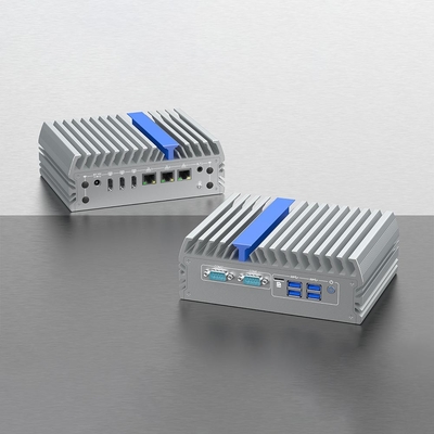 I5 Mini PC robusto senza ventole 12a generazione Micro PC per fabbrica intelligente