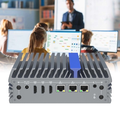 Intelligent Warehouse PC Linux senza ventilatore 12a generazione I3 I5 I7 Ddr5 Mini PC
