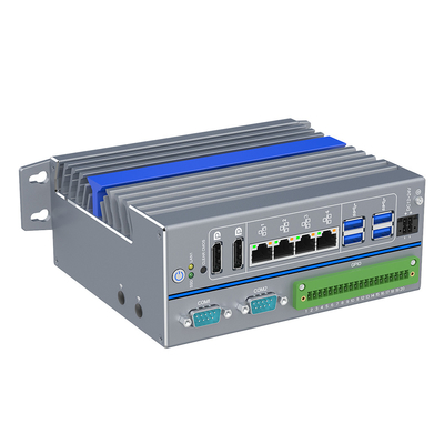 I5 Mini PC robusto senza ventole di dodicesima generazione DDR5 2DP Micro PC per fabbrica intelligente