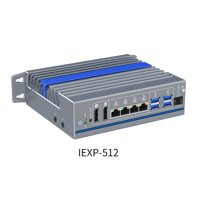 12th Gen Industrial Embedded Box PC Intel Core I7-1255U 4 Lan Mini Pc senza ventole