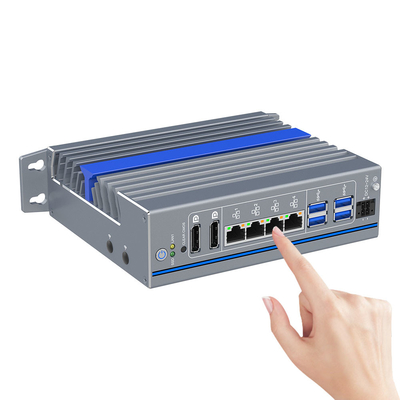 Router Soft senza ventole Intel I5-1235u Ddr5 M.2 Ssd 4 Port Lan Mini Pc