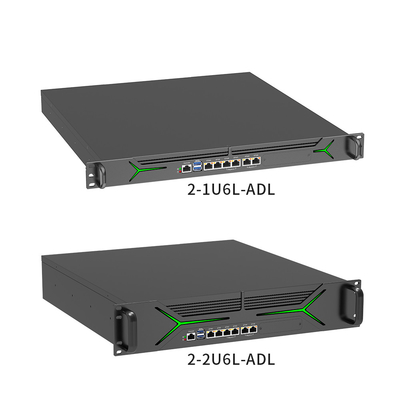 Linux Rackmount Firewall supporta la prevenzione delle intrusioni Intel H610 passiva attiva