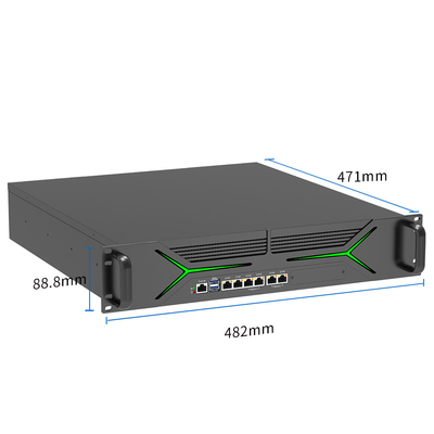 2U Rack Mount Application Server 4 Porta ottica per la modernizzazione del data center