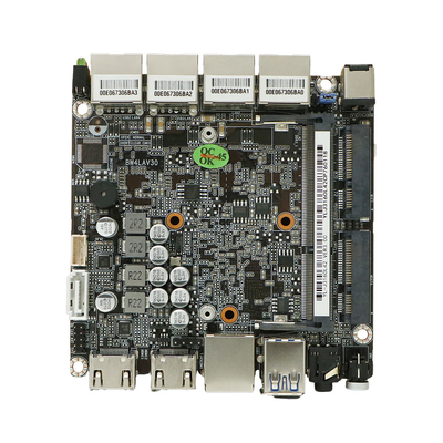 Personal Mini Pc Motherboard NUC Motherboard con memoria DDR3 DC 12V 2 USB 2.0