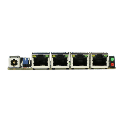 Piccola scheda madre J3160 NUC con 4 Gigabit Ethernet LAN 2 porte USB 2.0
