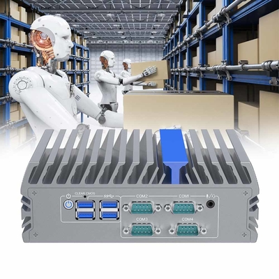 Intel Celeron J6412 Quad Core Mini Computer con doppia porta LAN
