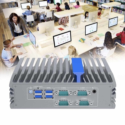 J6412 Triple Display Dual Lan Versatile Com Fanless Mini PC