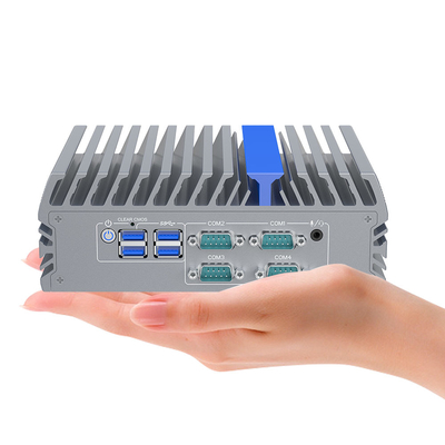 Industri PC Ddr4 Ram M.2 J6412 SSD Mini PC per segnaletica digitale dei chioschi