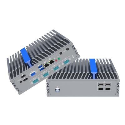 X86 Computer industriali senza ventole I7 I5 I3 2 Rs232 8 Usb Linux