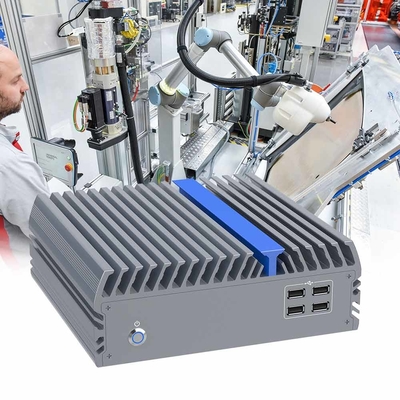 Dual LAN RAM espandibile e SSD Fanless Box PC con Intel I7-12700T