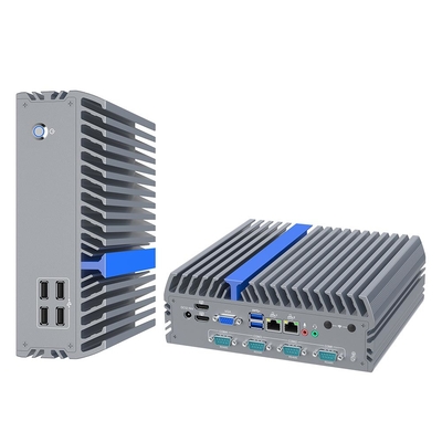 PC industriale robusto Dual Gigabit LAN PC incorporato con memoria fino a 64 GB
