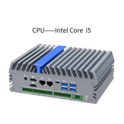 Intel Core i5-1235U CPU box industrial computer con Intel UHD Graphics