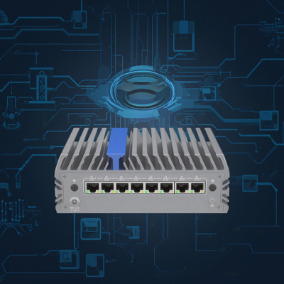 14th Gen Ultra 7 155U Firewall Mini PC Barebone PC con 4 USB3.2