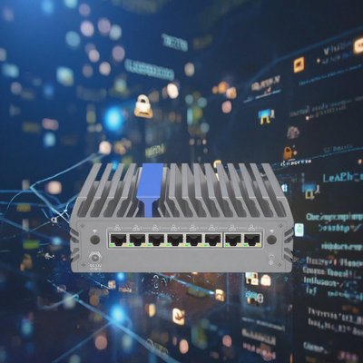Firewall 8 porte di rete Gigabit doppio DDR4 M.2 SSD 1 RJ45 COM
