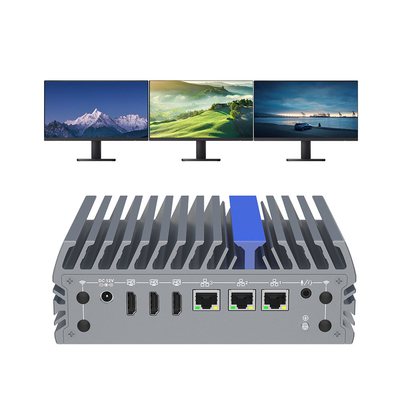 12th Gen i3 1215U PC industriale 4K HDM Compatta e affidabile soluzione di automazione