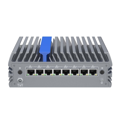 14th gen Ultra 7 155U Network Security 8 LAN Firewall Appliance e opzionale 9-36V Wide-voltage Module