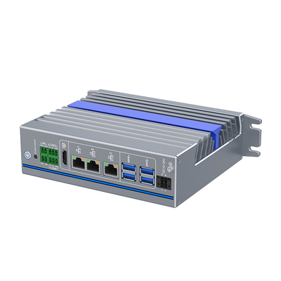 Compact PC N97 Mini PC senza ventole M.2 SATA SSD Fanless Box Computer per l'automazione di controllo industriale
