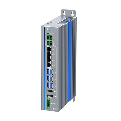 DC 12V-24V Mini PC senza ventilatore Intel 12a 13a 14a generazione Core I3 I5 I7 Desktop Processor Mini Box PC per IOT