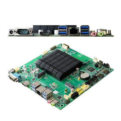 Industrial Automation Fanless Mini ITX Motherboard con processore Intel Elkhart Lake J6412 2.0 GHZ
