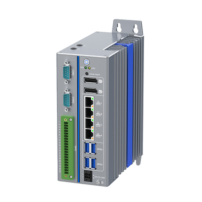 Din Rail Mini Pc I7-1255U Processori 4 Lan 4 Usb Linux Mini Pc