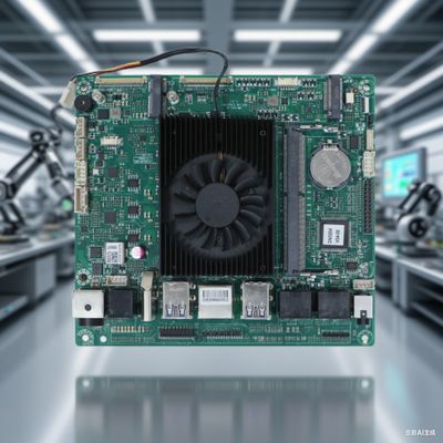 Scheda madre industriale N97 con 4 COM 4 USB RAM DDR4 SSD M.2