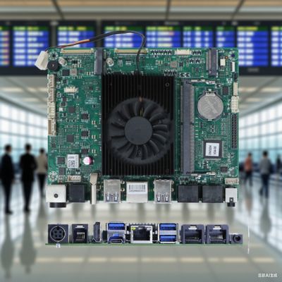 Scheda PC industriale compatta N150, 10 USB, Ethernet, 12/24V, storage M.2