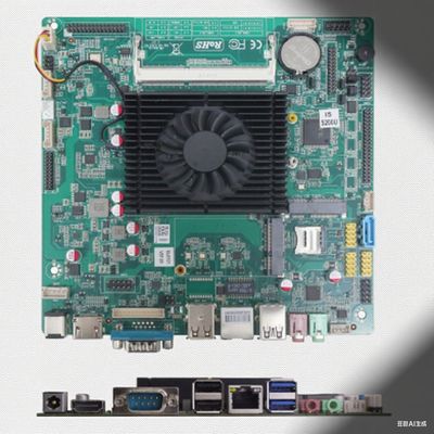 Scheda madre Mini PC Multi-Display HDM VGA EDP LVDS Supporto