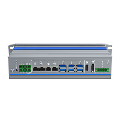 Fanless Industrial PC Intel 12th Gen Core i5 12500T 4x Intel Gigabit LAN Edge Gateway